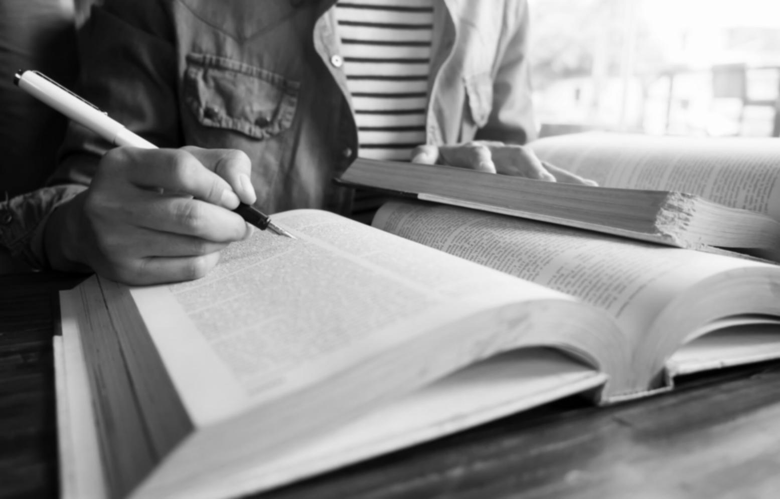 Close-up of financial planning materials and worksheets